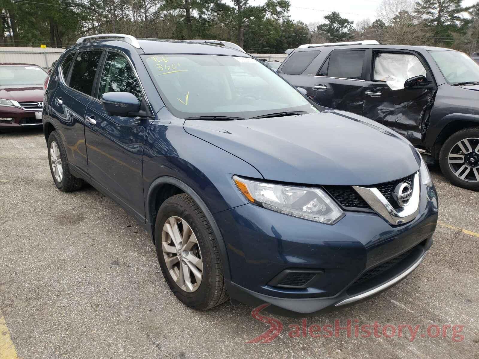 KNMAT2MT5GP654537 2016 NISSAN ROGUE