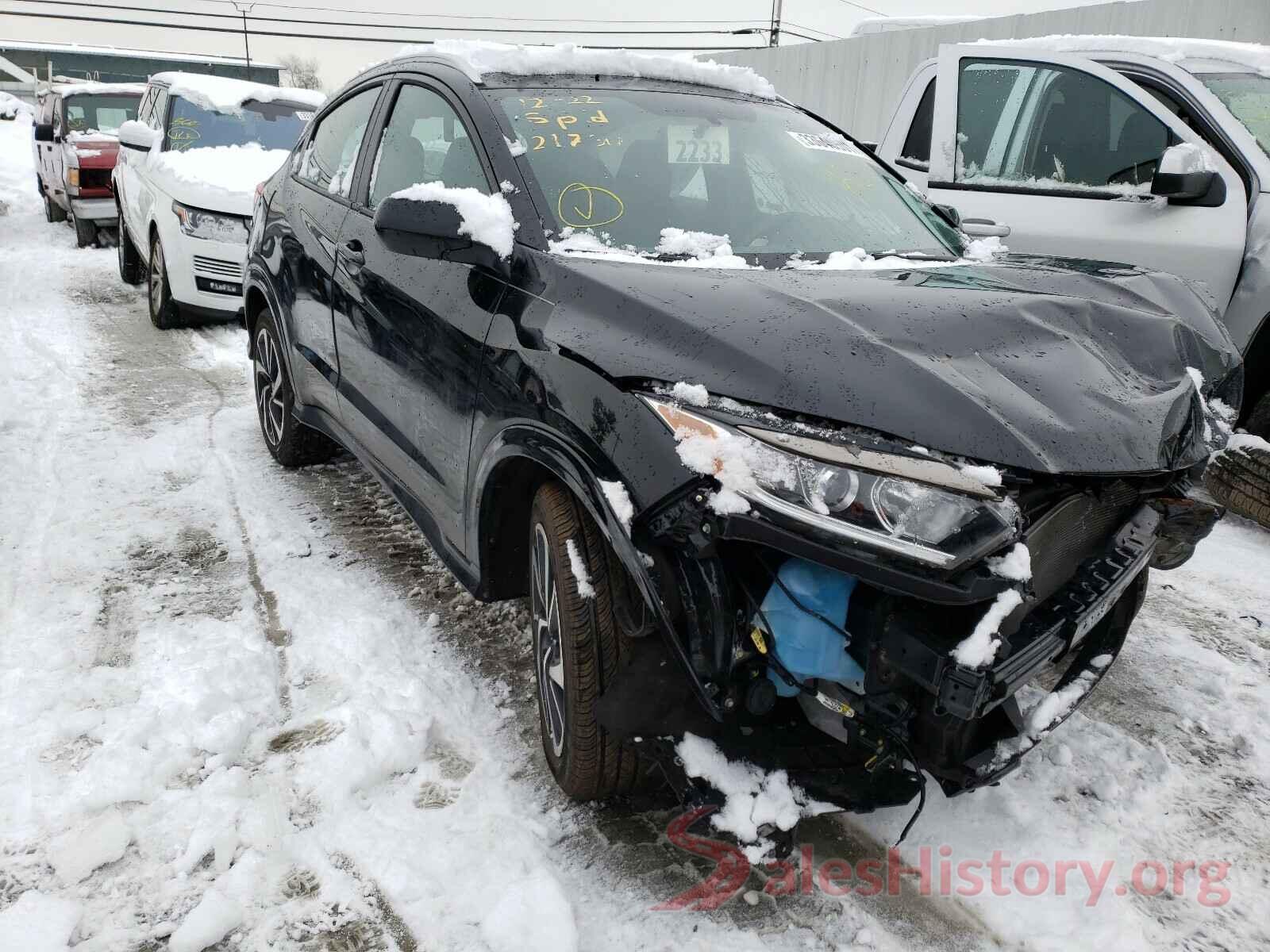 3CZRU6H14KG734631 2019 HONDA HR-V