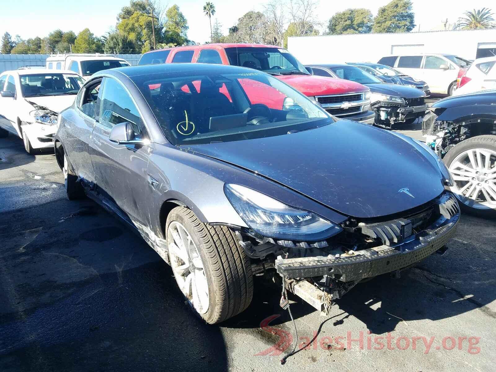 5YJ3E1EB7LF807040 2020 TESLA MODEL 3