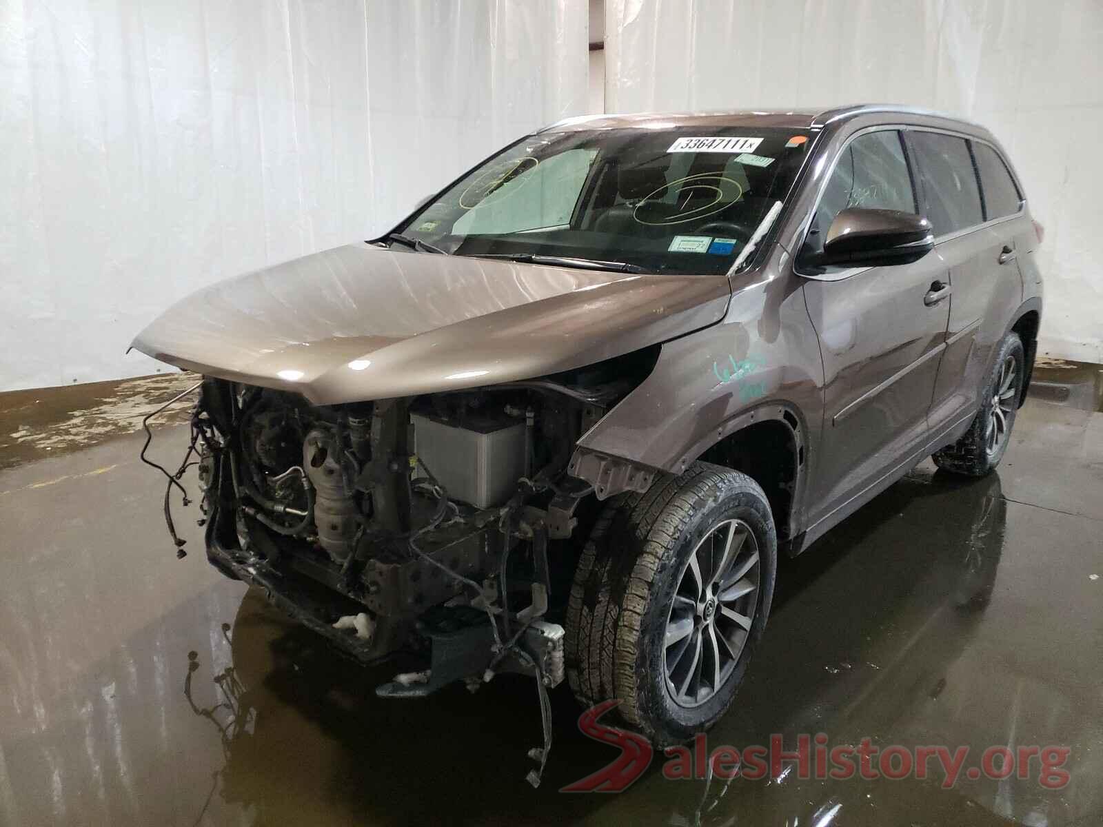 5TDJZRFH0JS809458 2018 TOYOTA HIGHLANDER