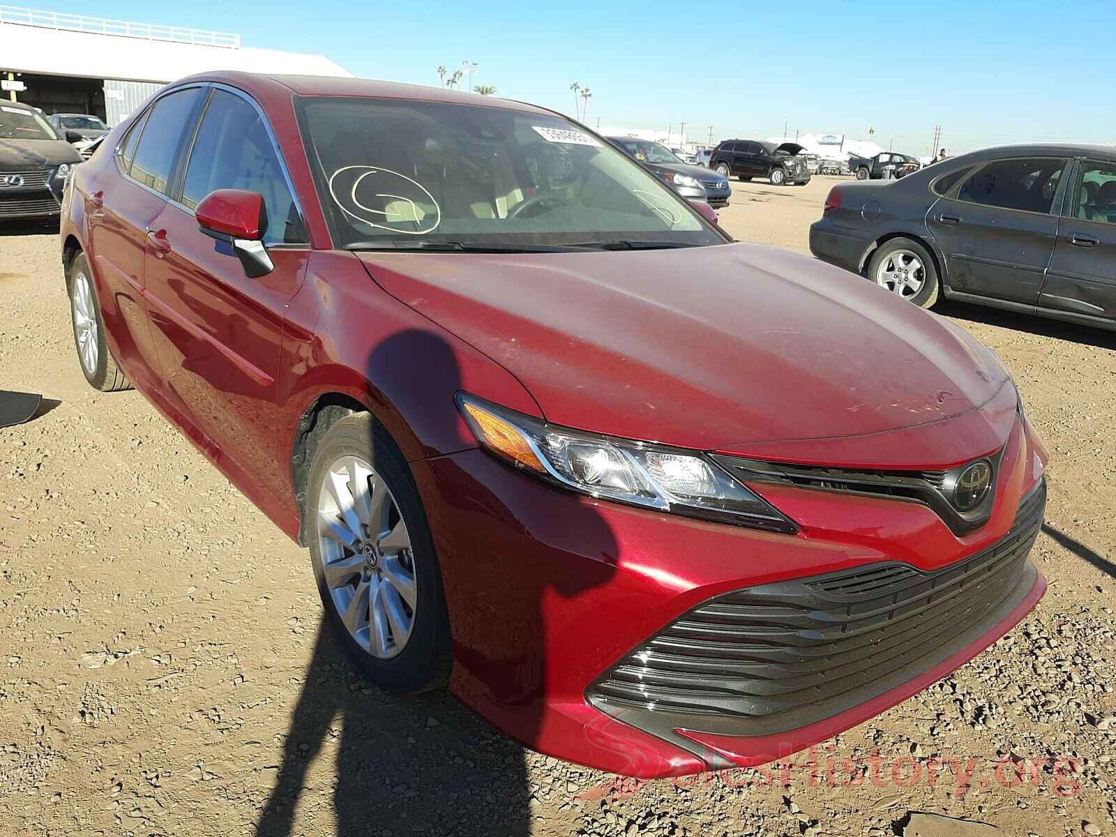 4T1B11HK0KU752435 2019 TOYOTA CAMRY