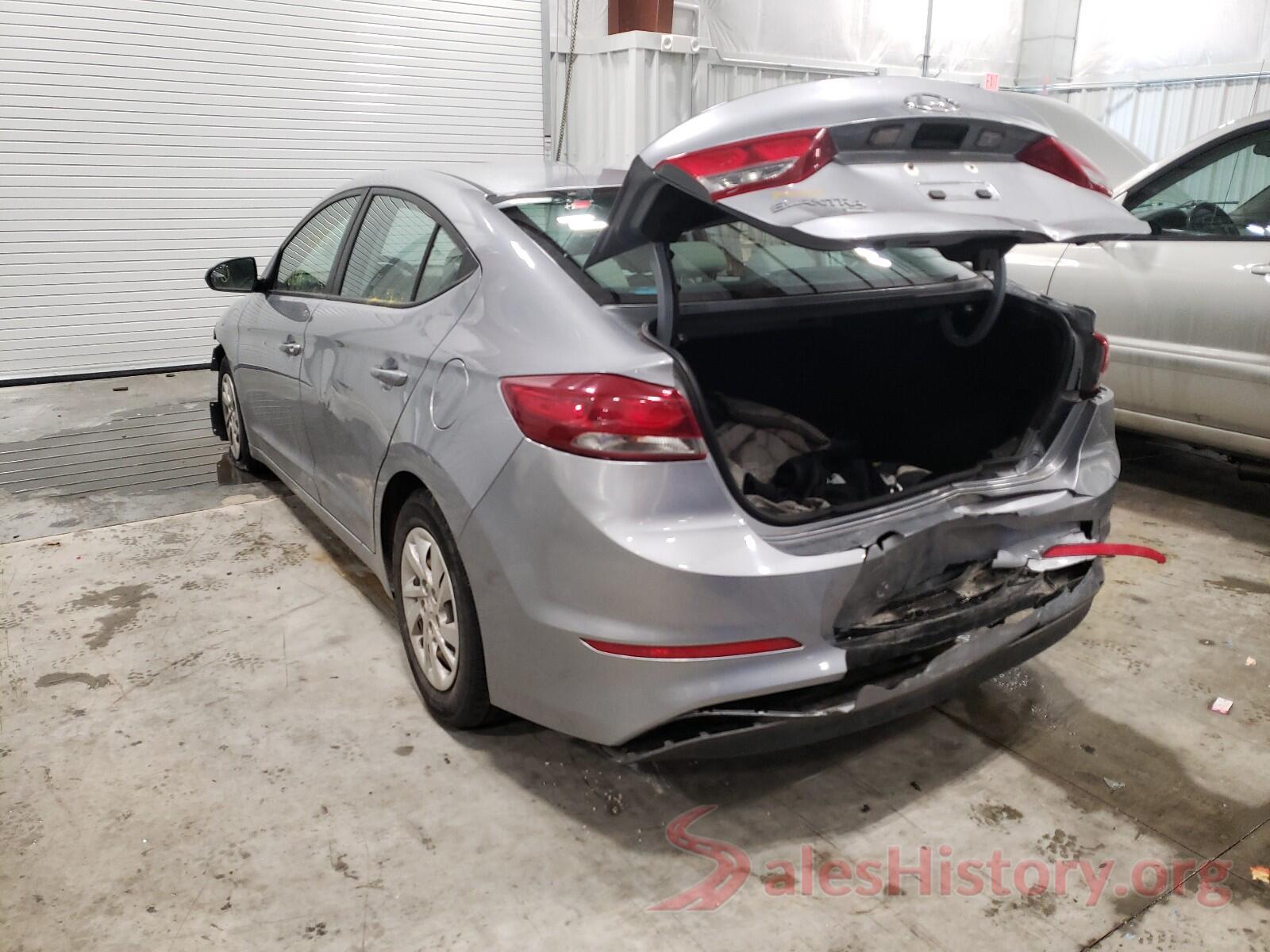 5NPD74LF2HH186353 2017 HYUNDAI ELANTRA