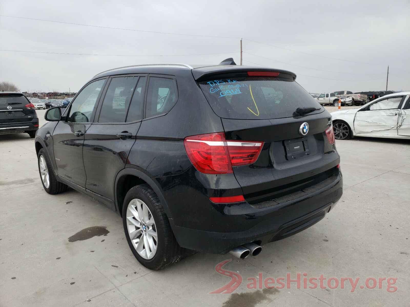 5UXWZ7C30H0X40964 2017 BMW X3