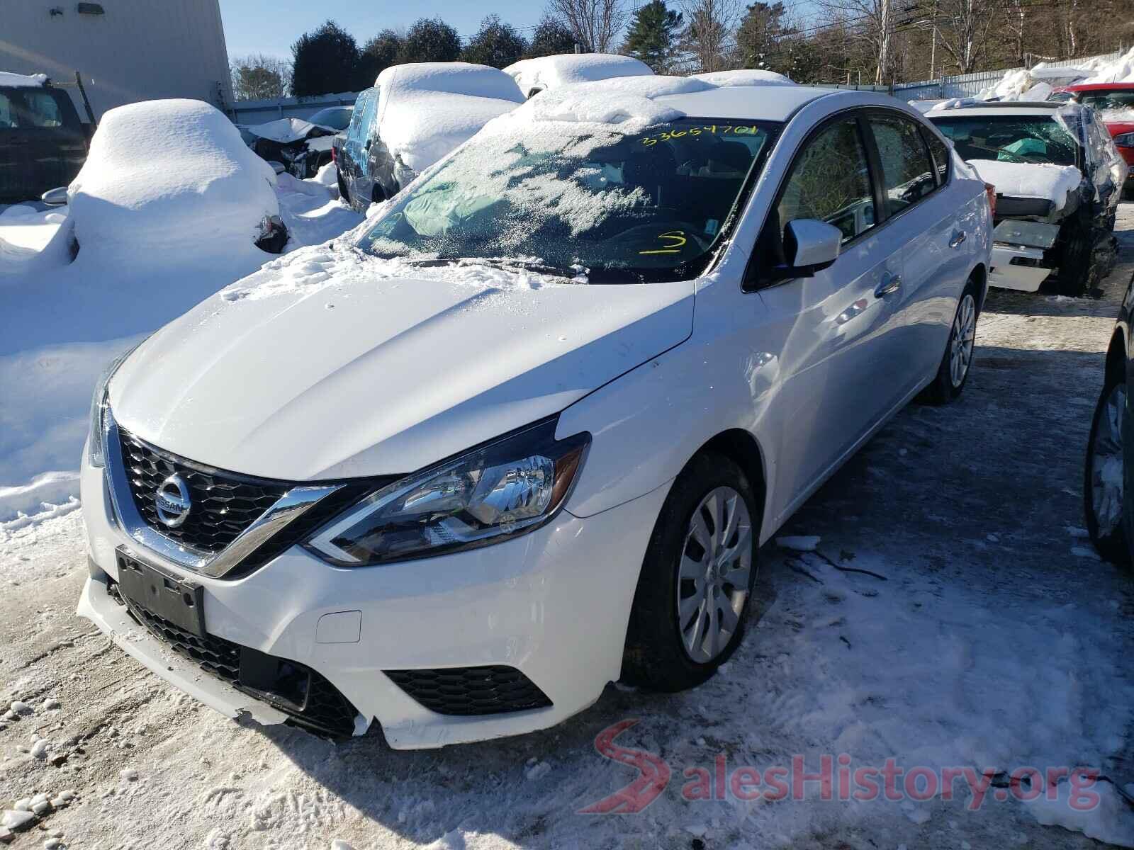 3N1AB7AP1KY353314 2019 NISSAN SENTRA