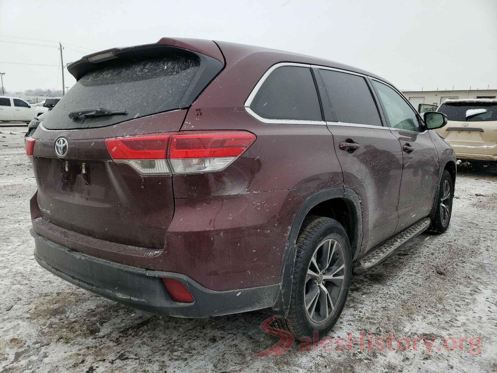 5TDZZRFH4HS203982 2017 TOYOTA HIGHLANDER