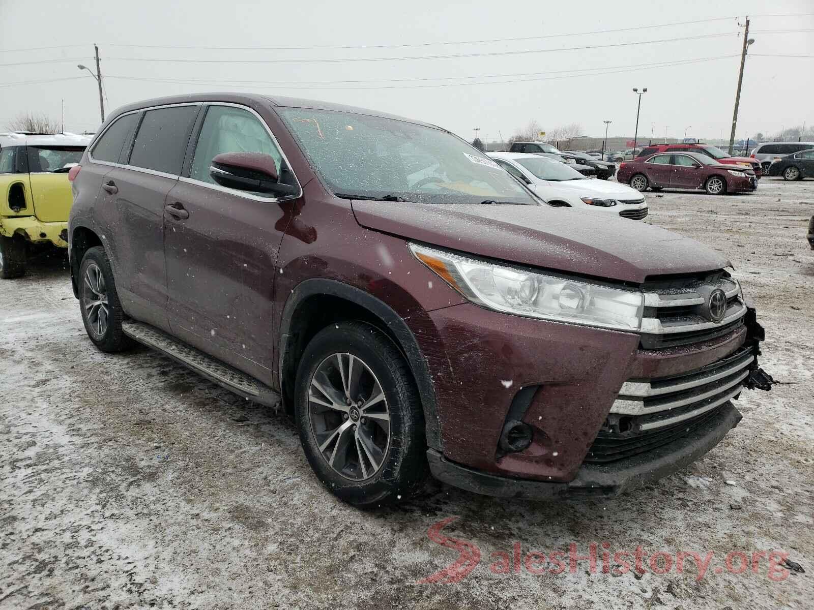 5TDZZRFH4HS203982 2017 TOYOTA HIGHLANDER