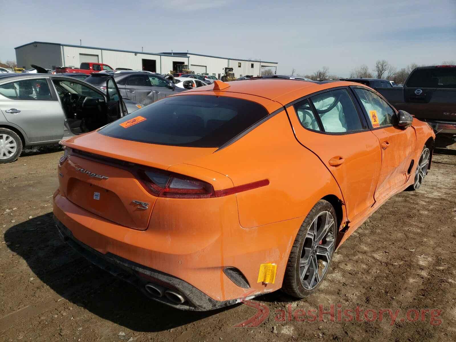 KNAE35LC0K6070577 2019 KIA STINGER