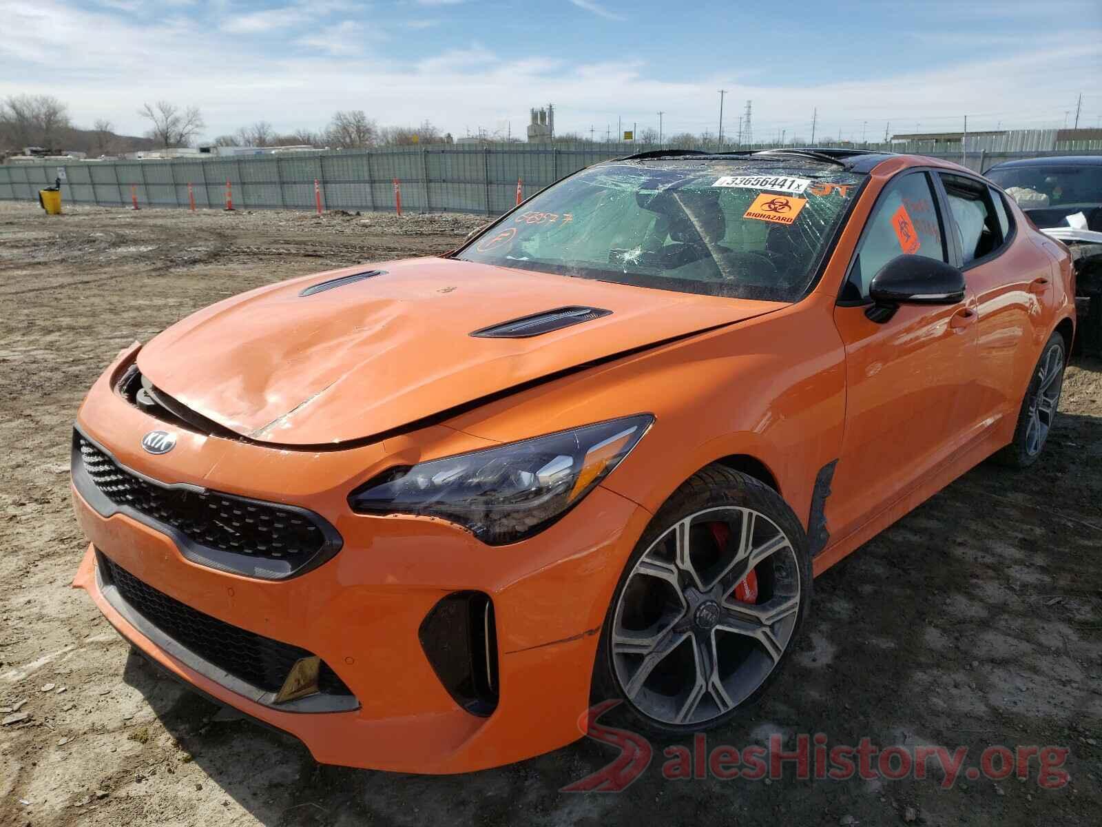 KNAE35LC0K6070577 2019 KIA STINGER