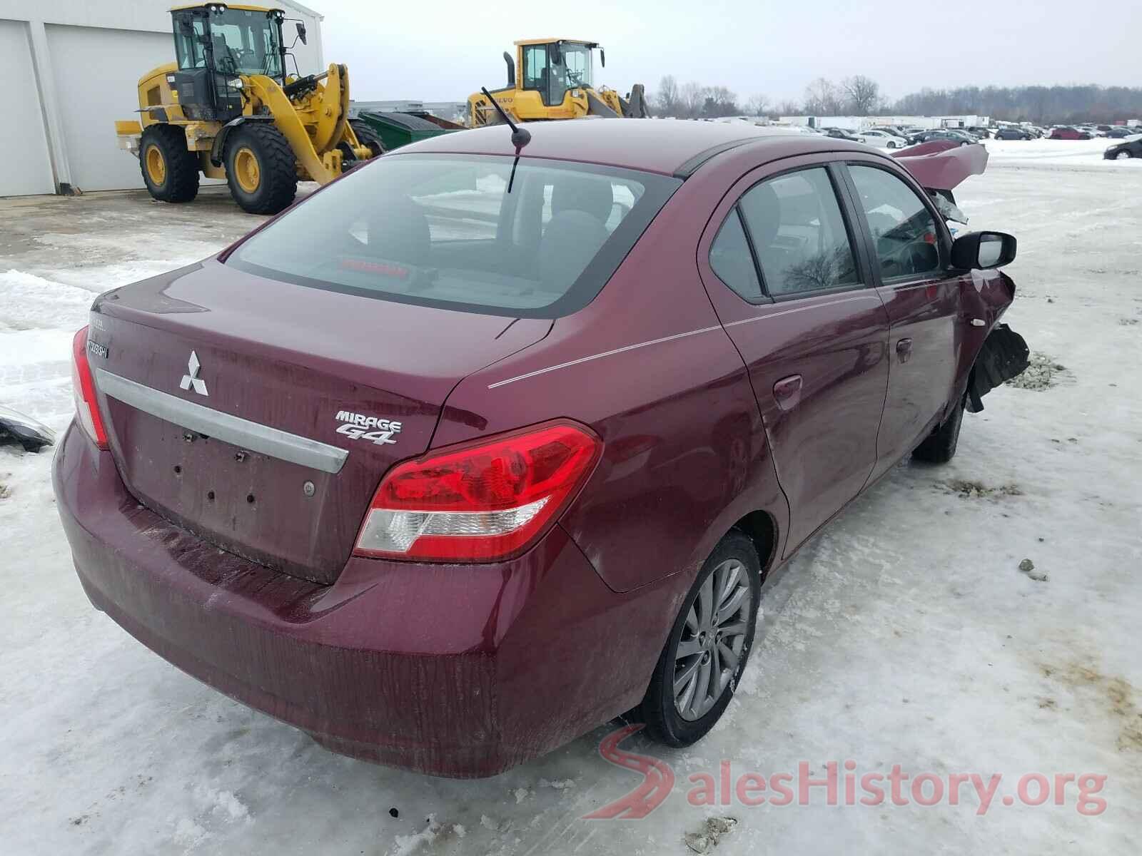 ML32F3FJXJHF03455 2018 MITSUBISHI MIRAGE