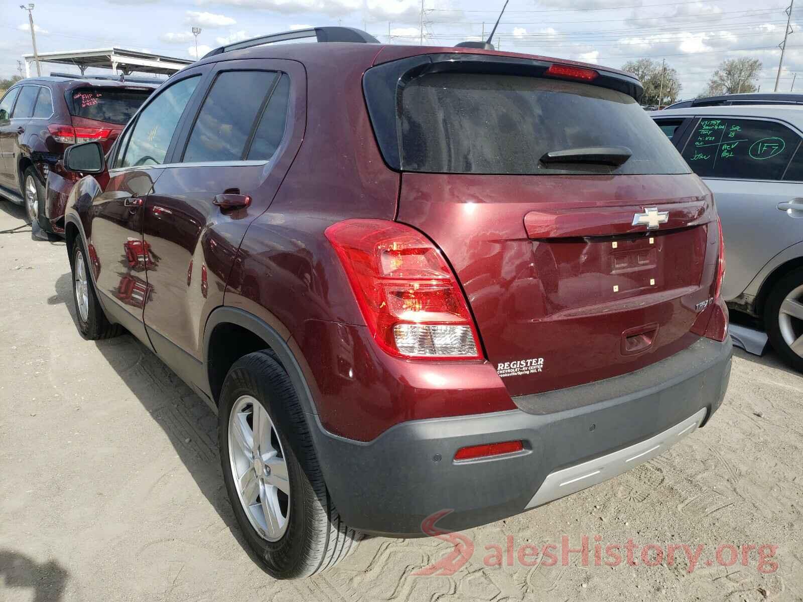 3GNCJLSB0GL249011 2016 CHEVROLET TRAX