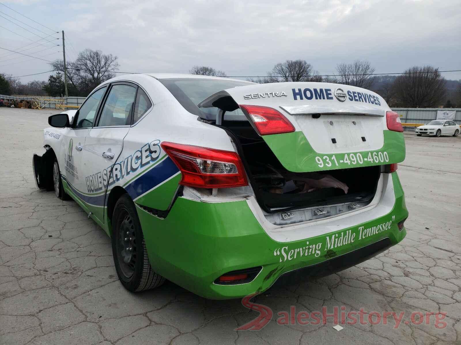 3N1AB7AP6KY206096 2019 NISSAN SENTRA