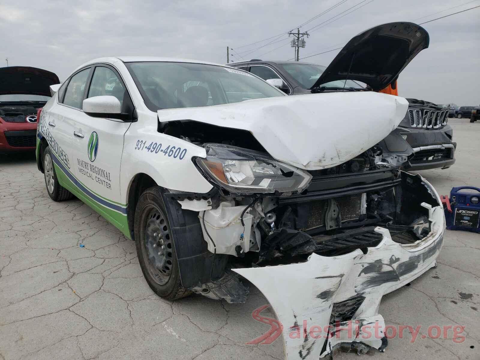 3N1AB7AP6KY206096 2019 NISSAN SENTRA