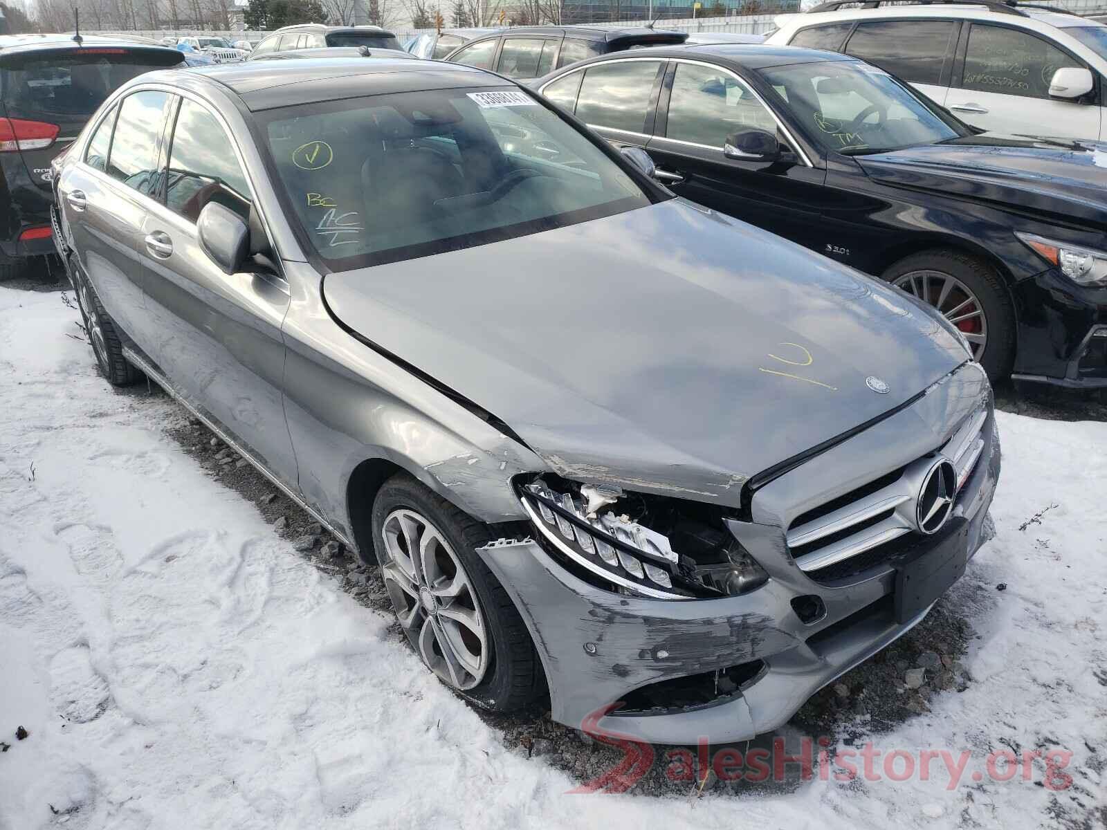 55SWF4KB2GU166772 2016 MERCEDES-BENZ C CLASS