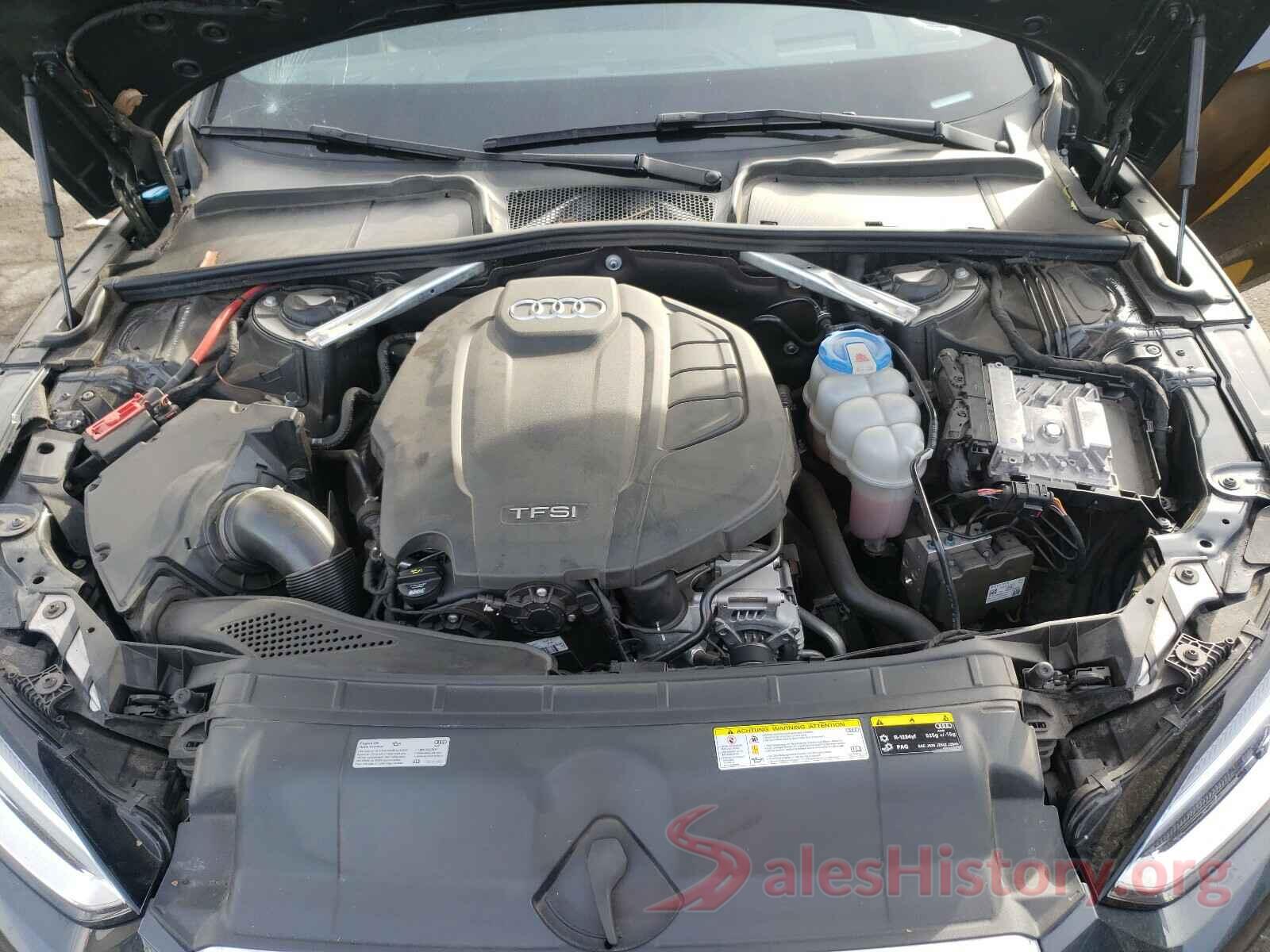 WAUCNDF50JA055467 2018 AUDI A5