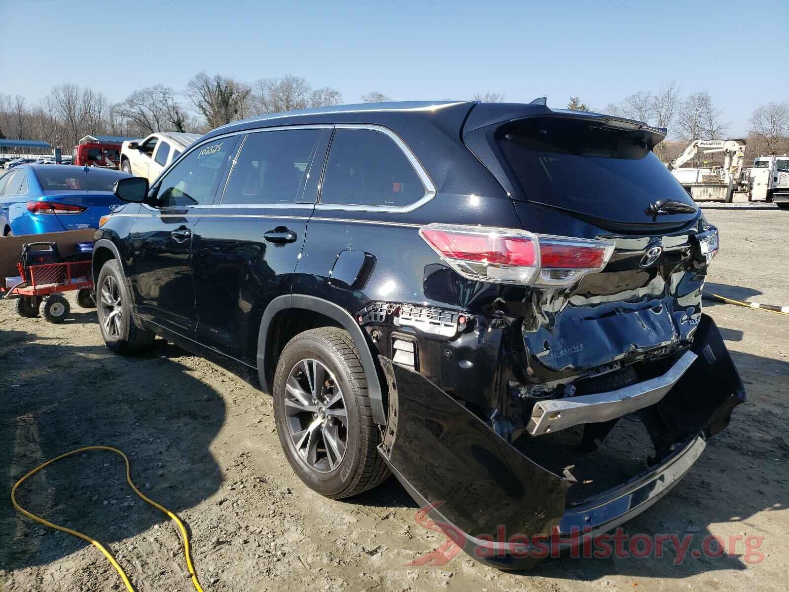 5TDKKRFH7GS141188 2016 TOYOTA HIGHLANDER