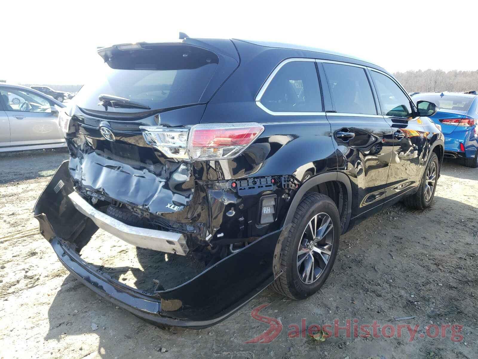 5TDKKRFH7GS141188 2016 TOYOTA HIGHLANDER