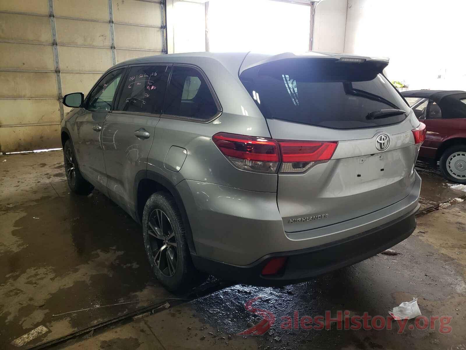 5TDZARFH7KS053946 2019 TOYOTA HIGHLANDER