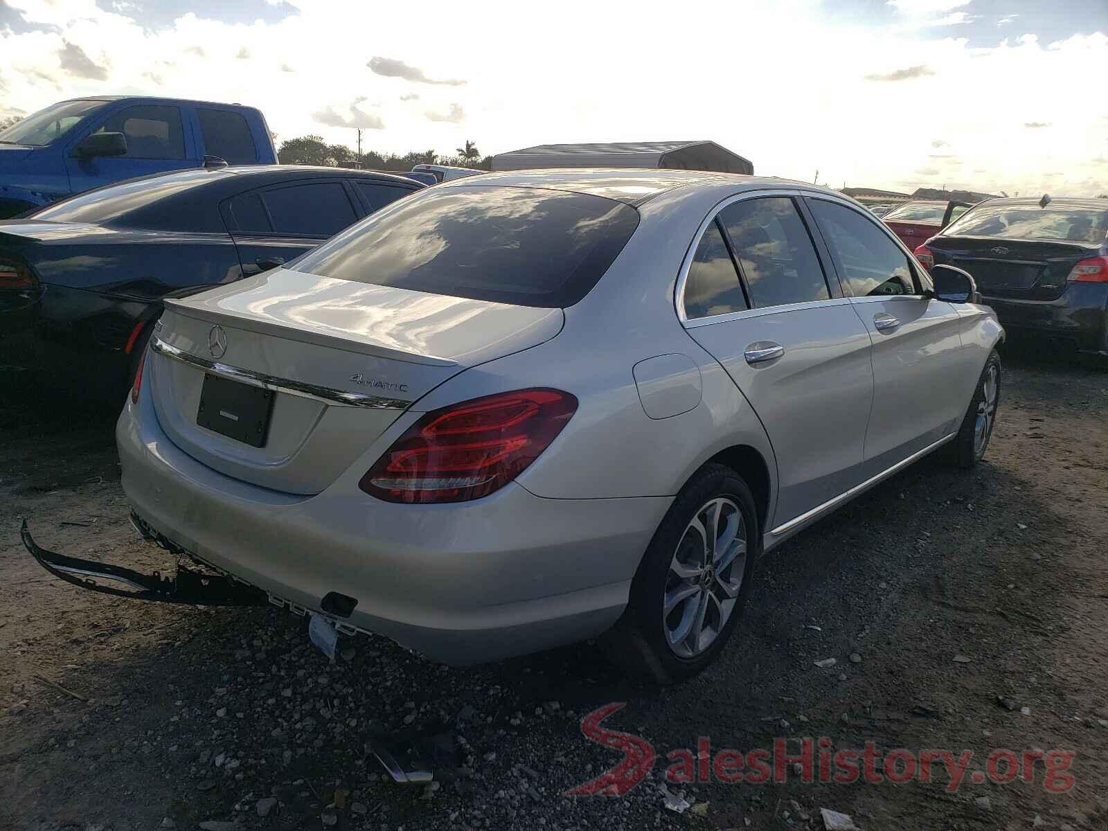 55SWF4KB3HU227872 2017 MERCEDES-BENZ C CLASS