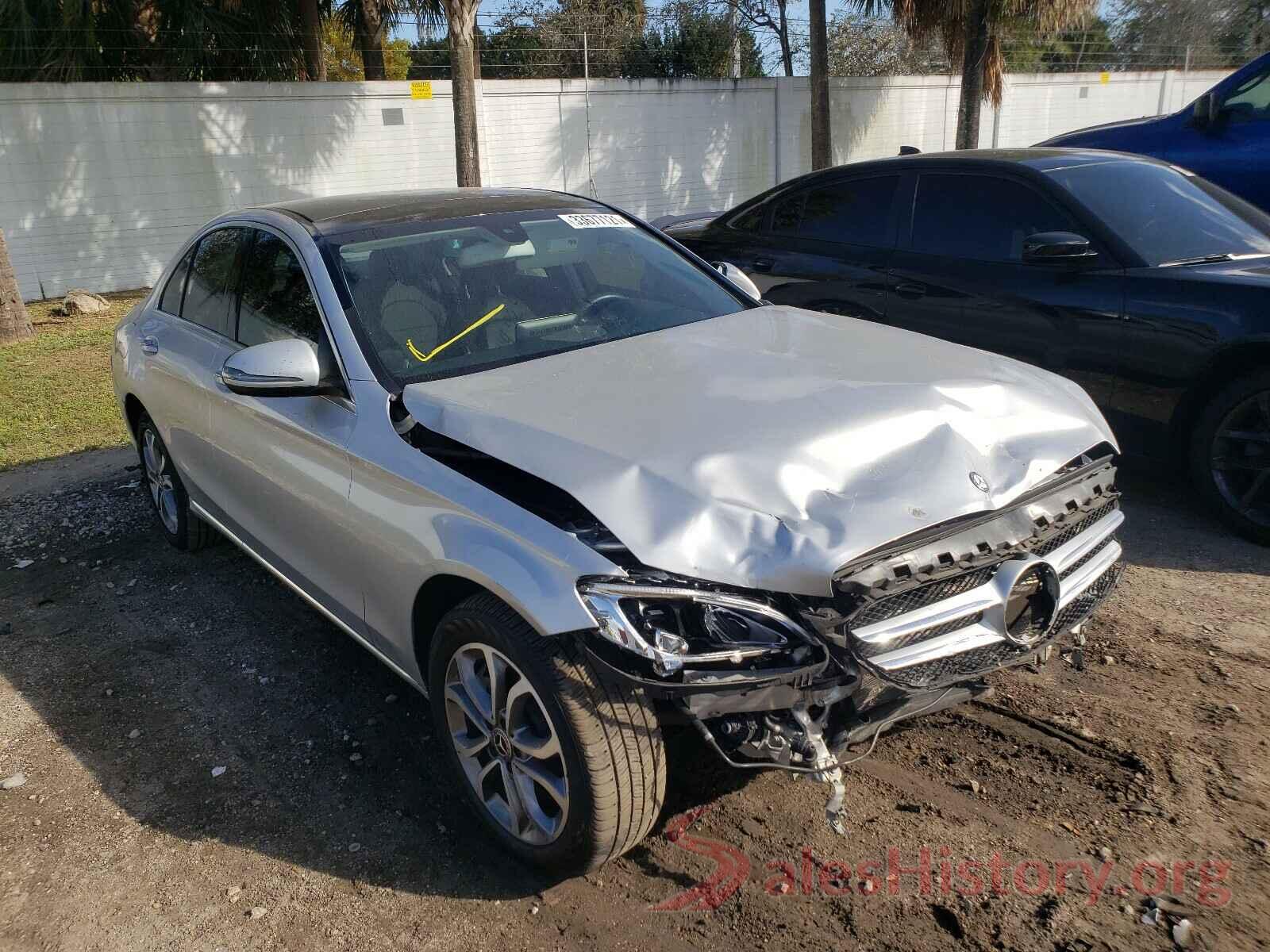 55SWF4KB3HU227872 2017 MERCEDES-BENZ C CLASS