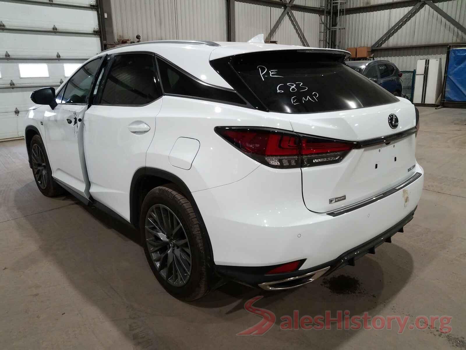 2T2YZMDA9LC234419 2020 LEXUS RX350