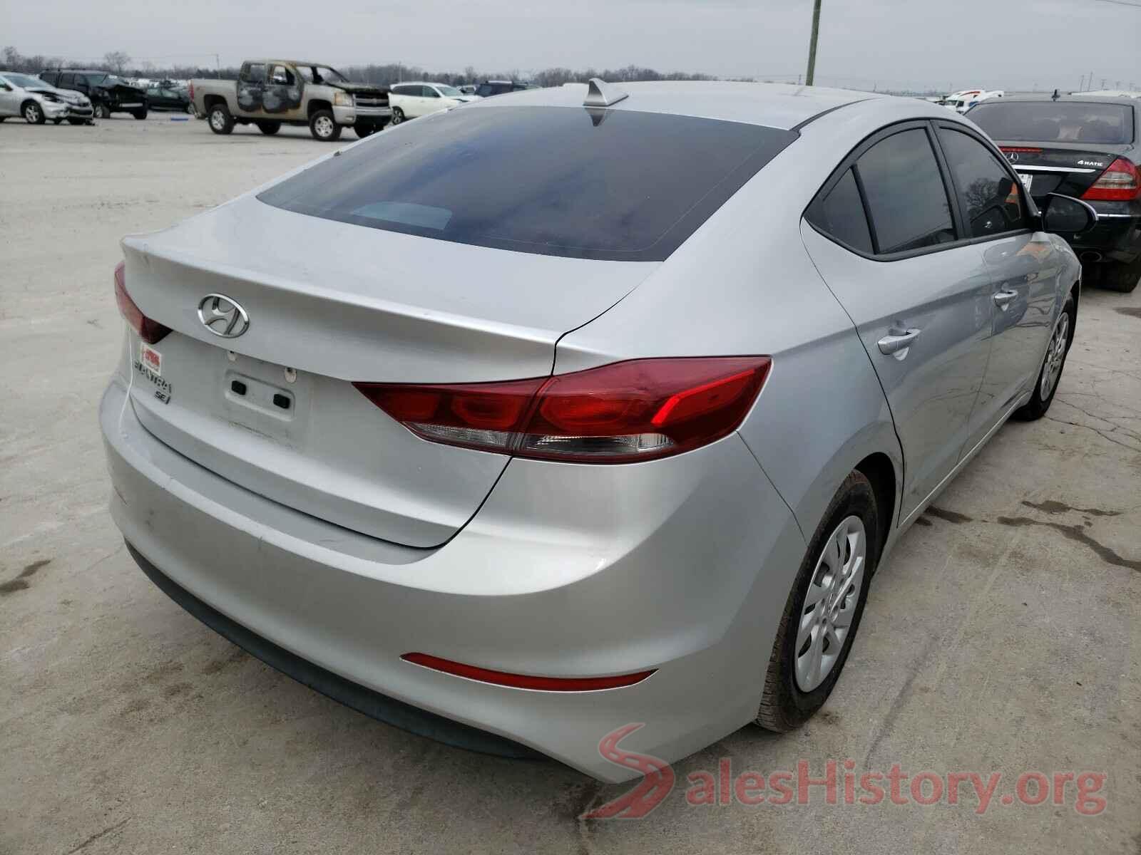 5NPD74LF8HH176121 2017 HYUNDAI ELANTRA