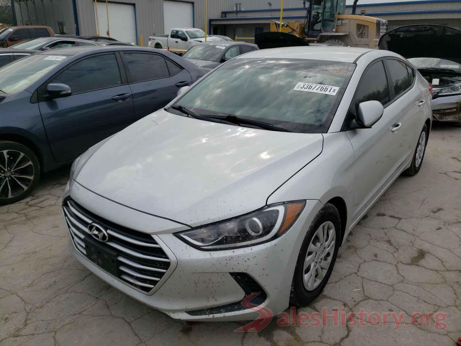 5NPD74LF8HH176121 2017 HYUNDAI ELANTRA