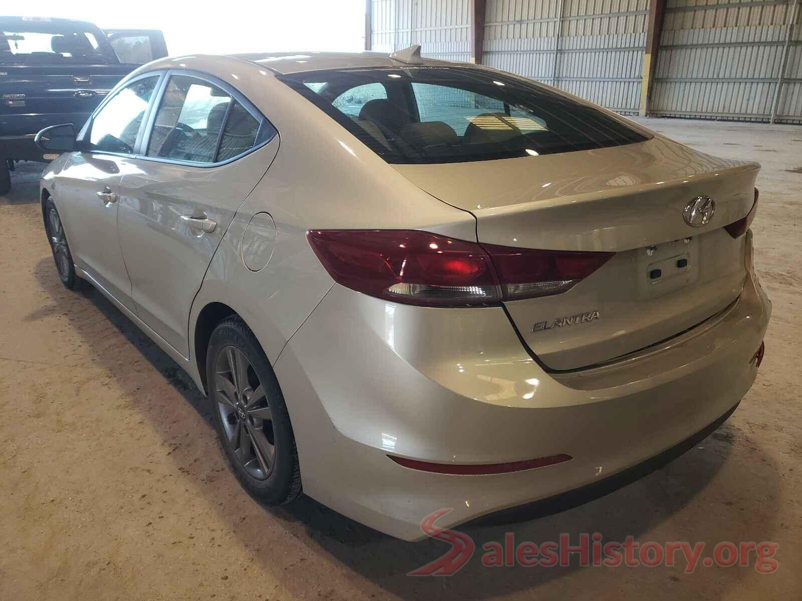 5NPD84LF2HH205500 2017 HYUNDAI ELANTRA