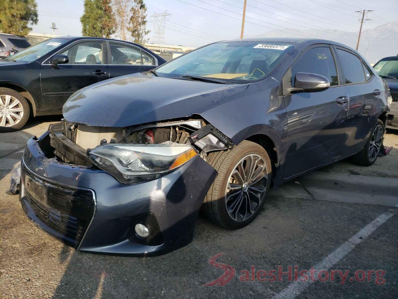 5YFBURHE0GP422836 2016 TOYOTA COROLLA