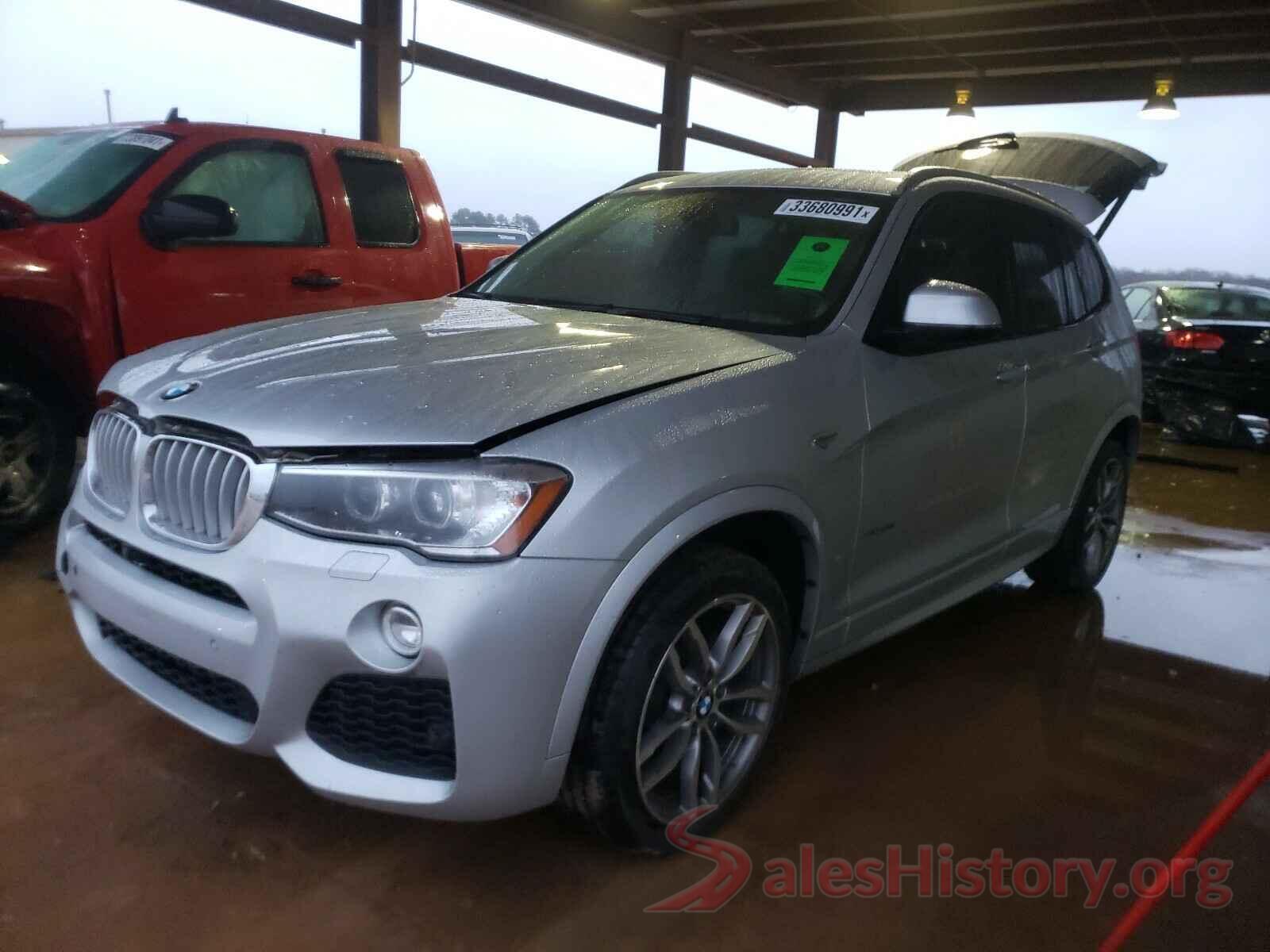 5UXWX7C54H0U40514 2017 BMW X3