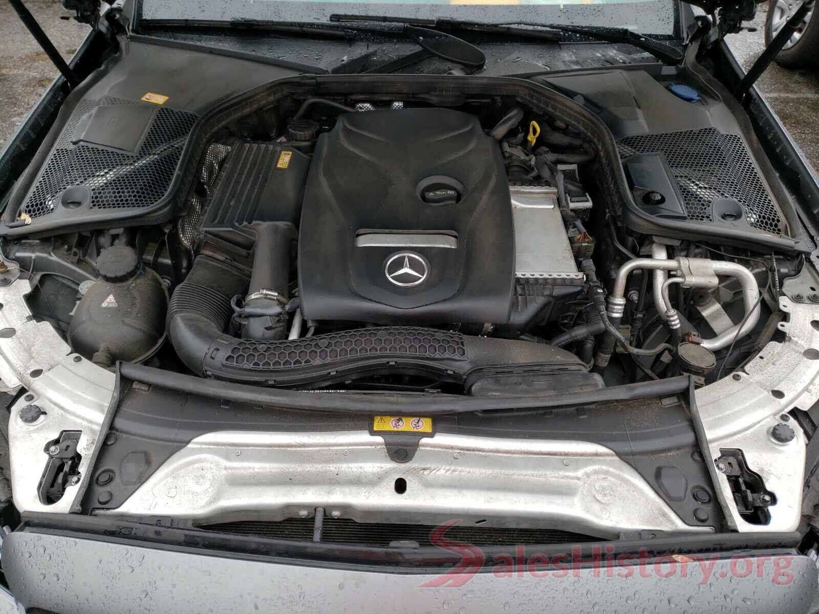 WDDWJ4JB8HF340381 2017 MERCEDES-BENZ C CLASS