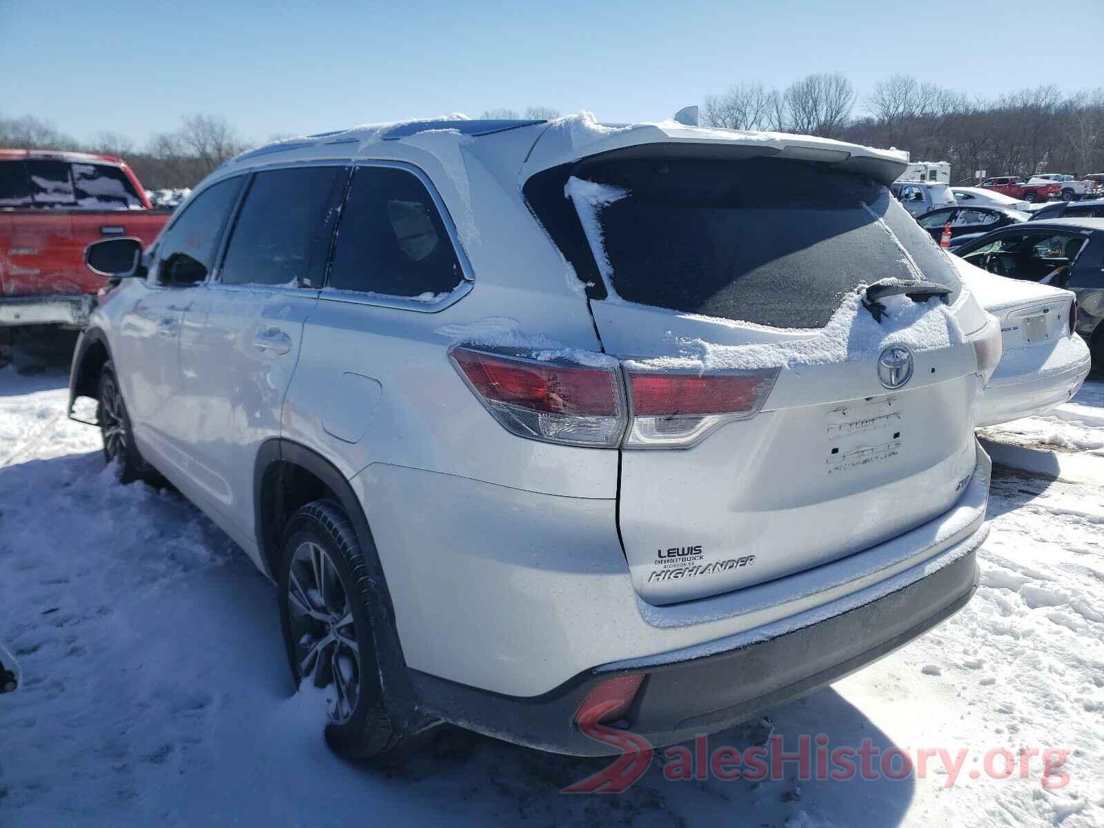 5TDKKRFHXGS158857 2016 TOYOTA HIGHLANDER