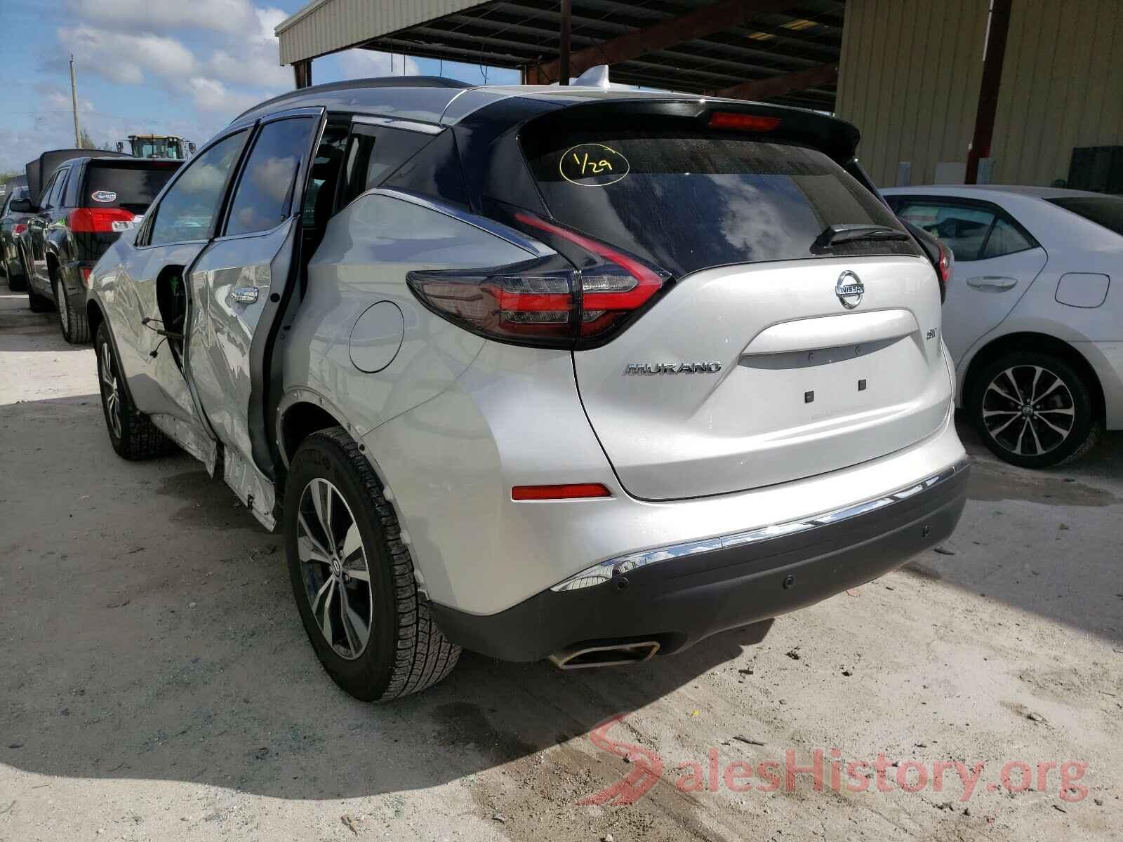 5N1AZ2BJXLN104798 2020 NISSAN MURANO