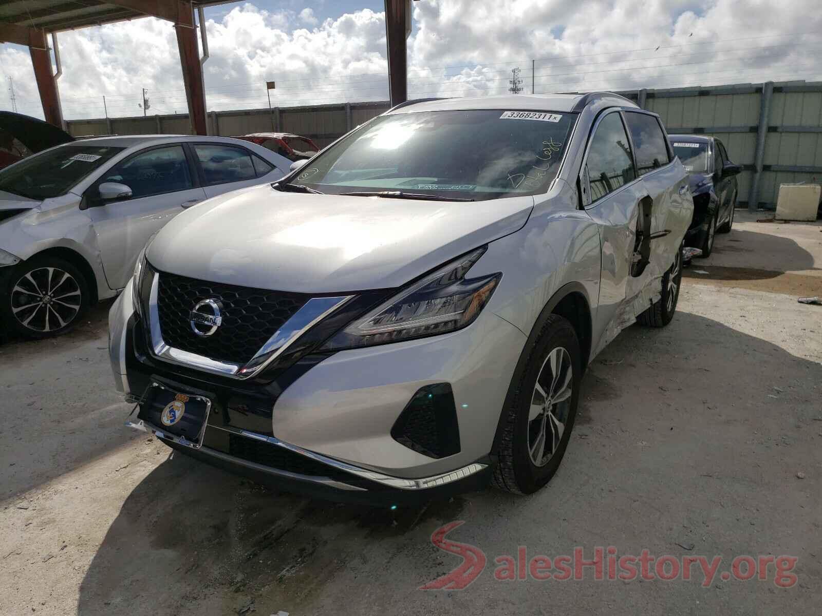 5N1AZ2BJXLN104798 2020 NISSAN MURANO