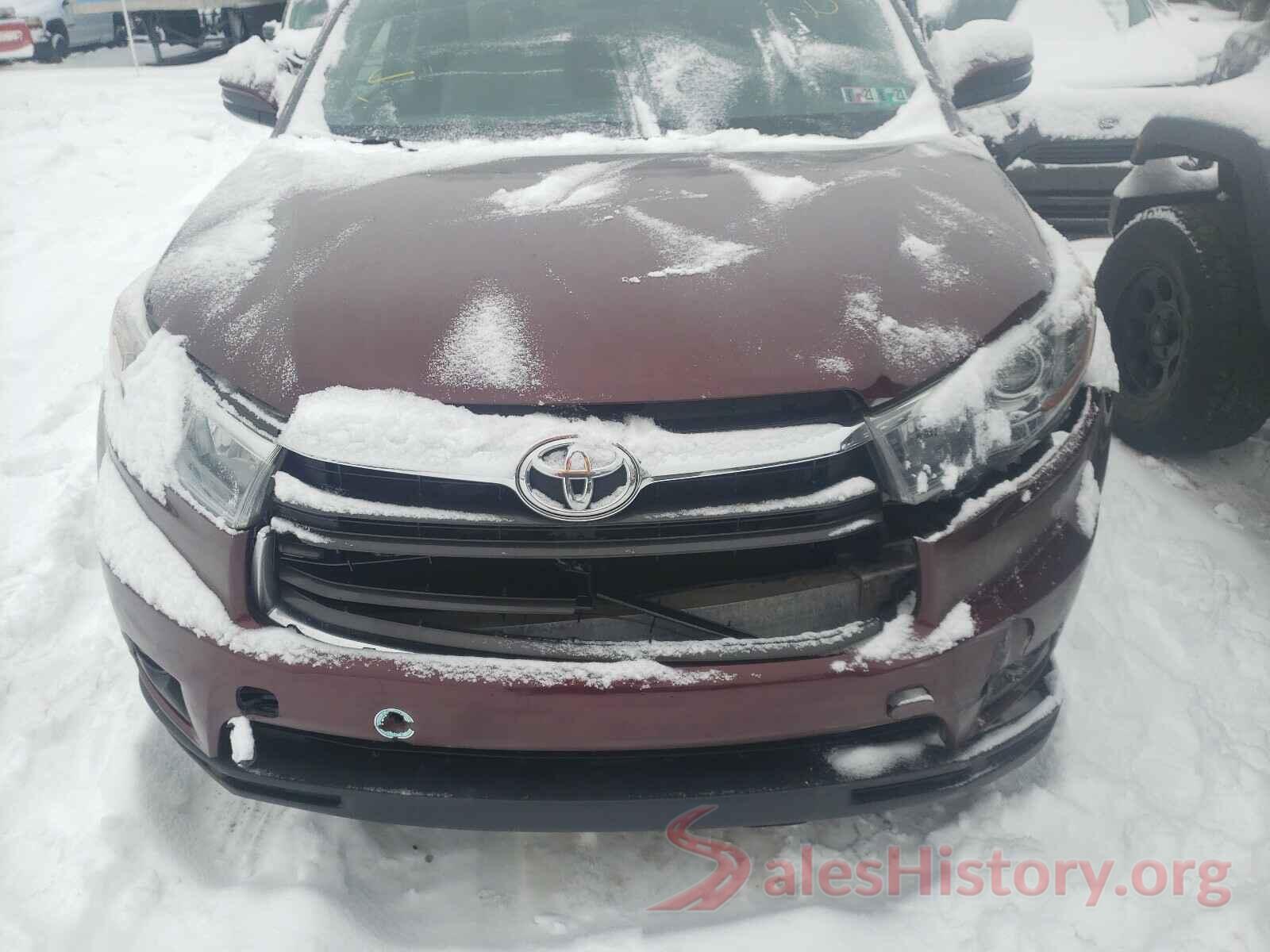 5TDBKRFH5GS250197 2016 TOYOTA HIGHLANDER