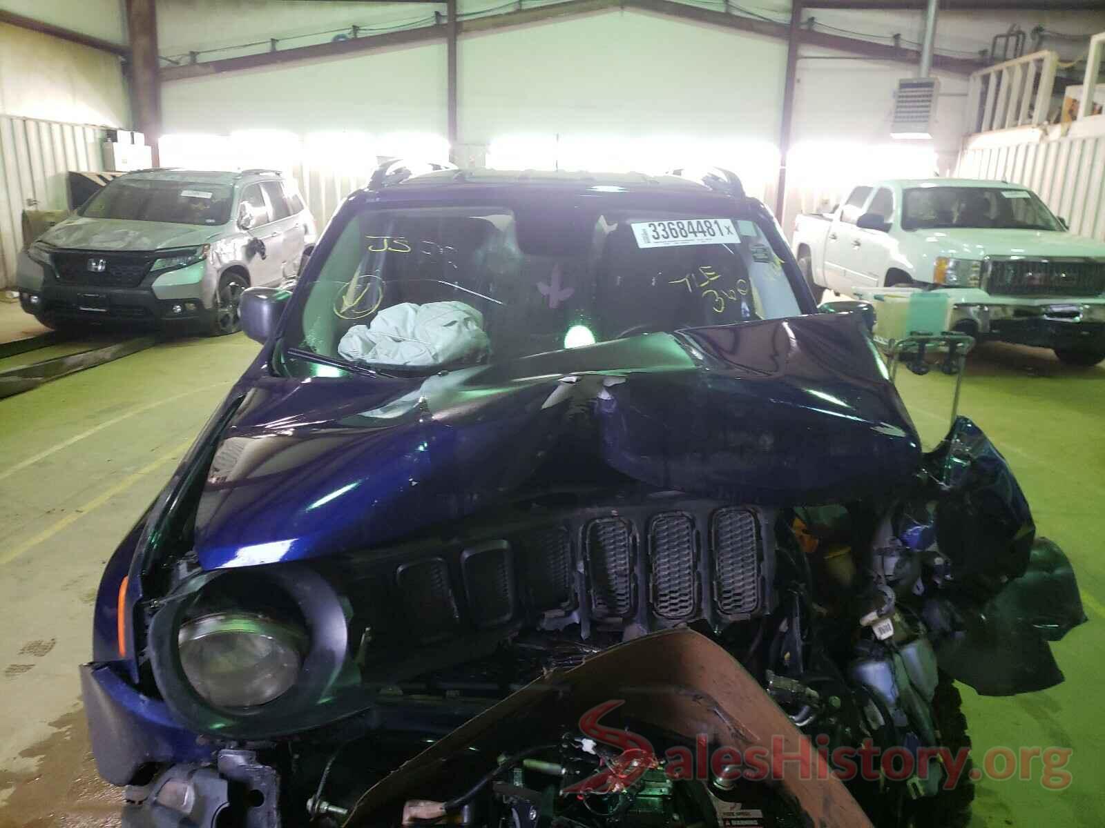 ZACCJBCT8GPD44224 2016 JEEP RENEGADE