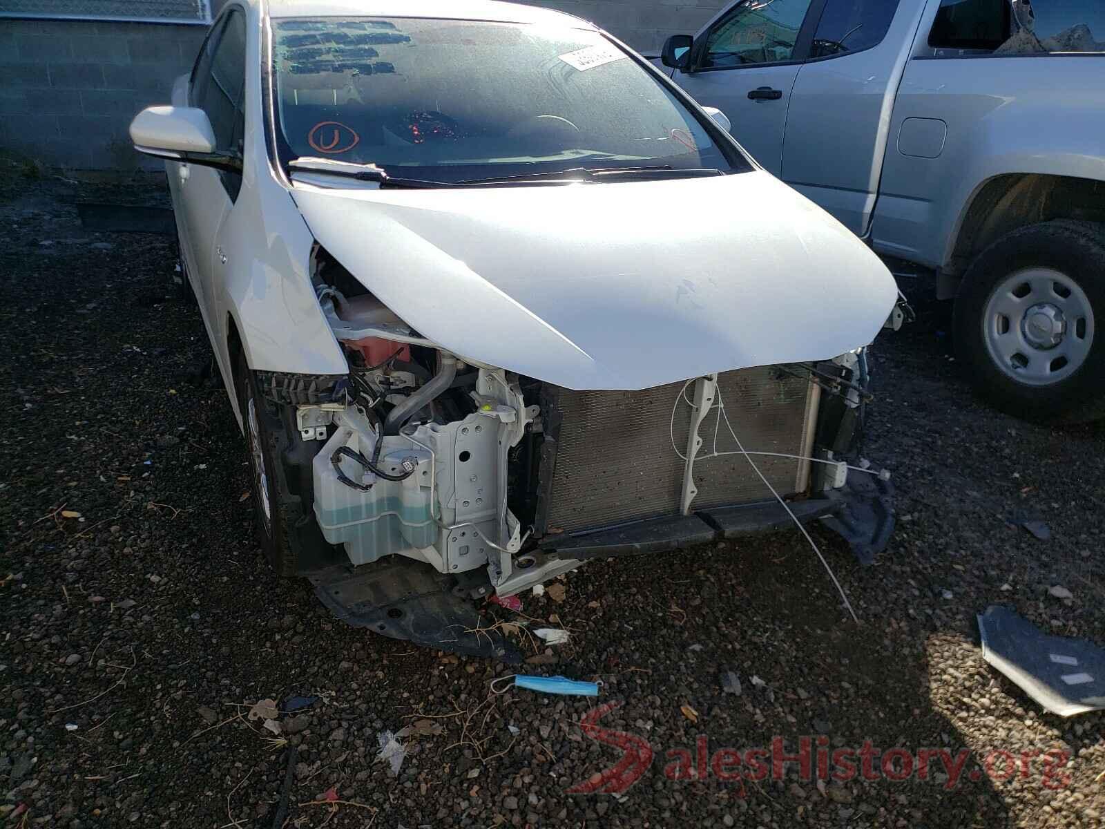 JTDKARFU2G3010509 2016 TOYOTA PRIUS