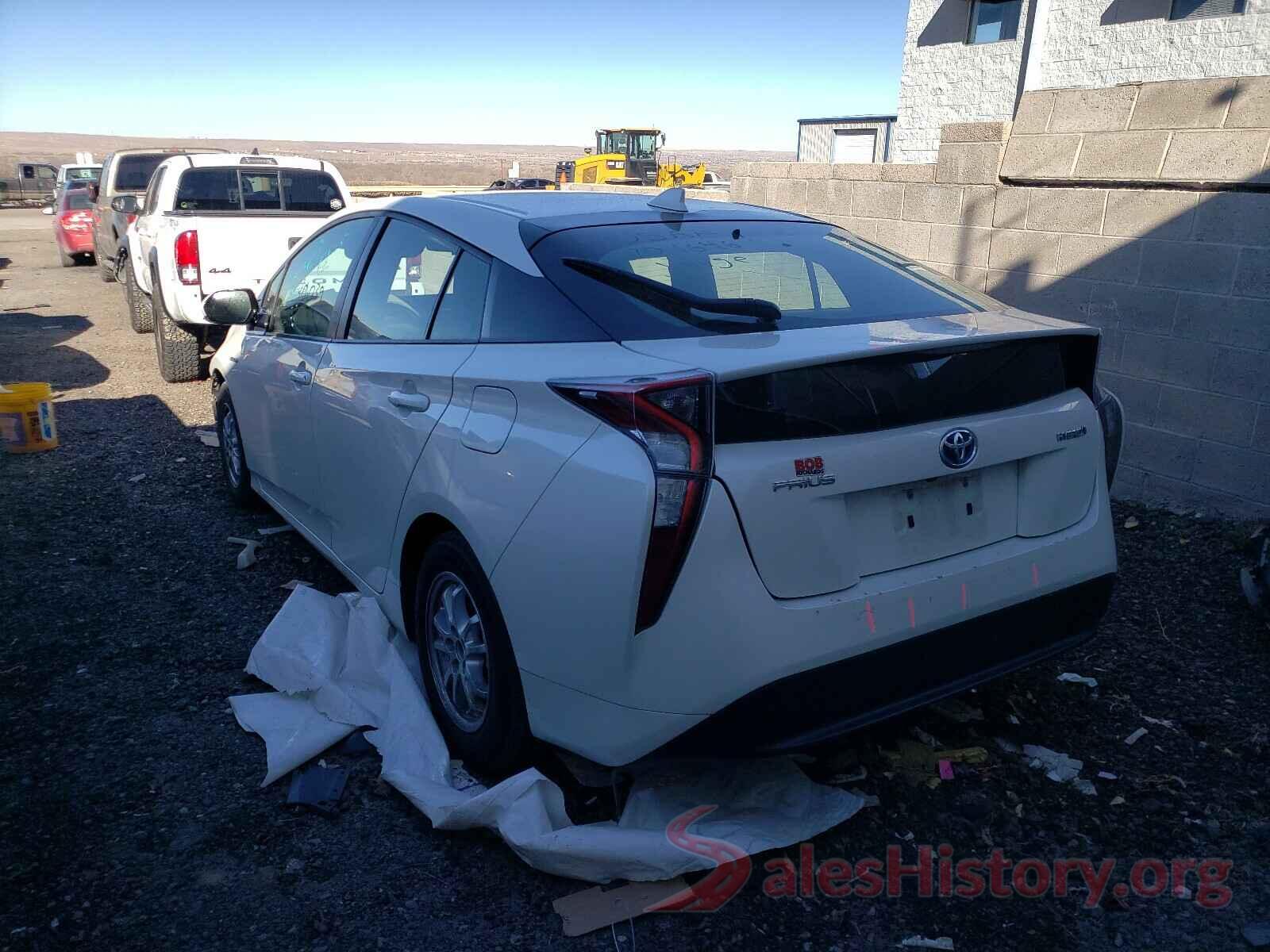 JTDKARFU2G3010509 2016 TOYOTA PRIUS