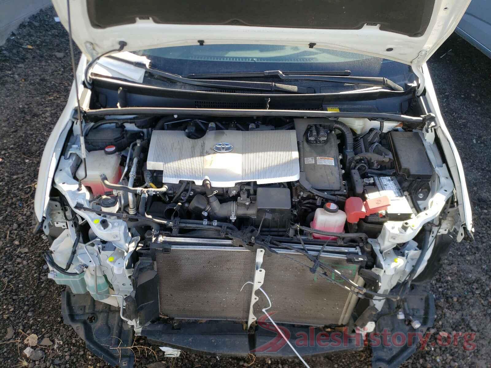 JTDKARFU2G3010509 2016 TOYOTA PRIUS