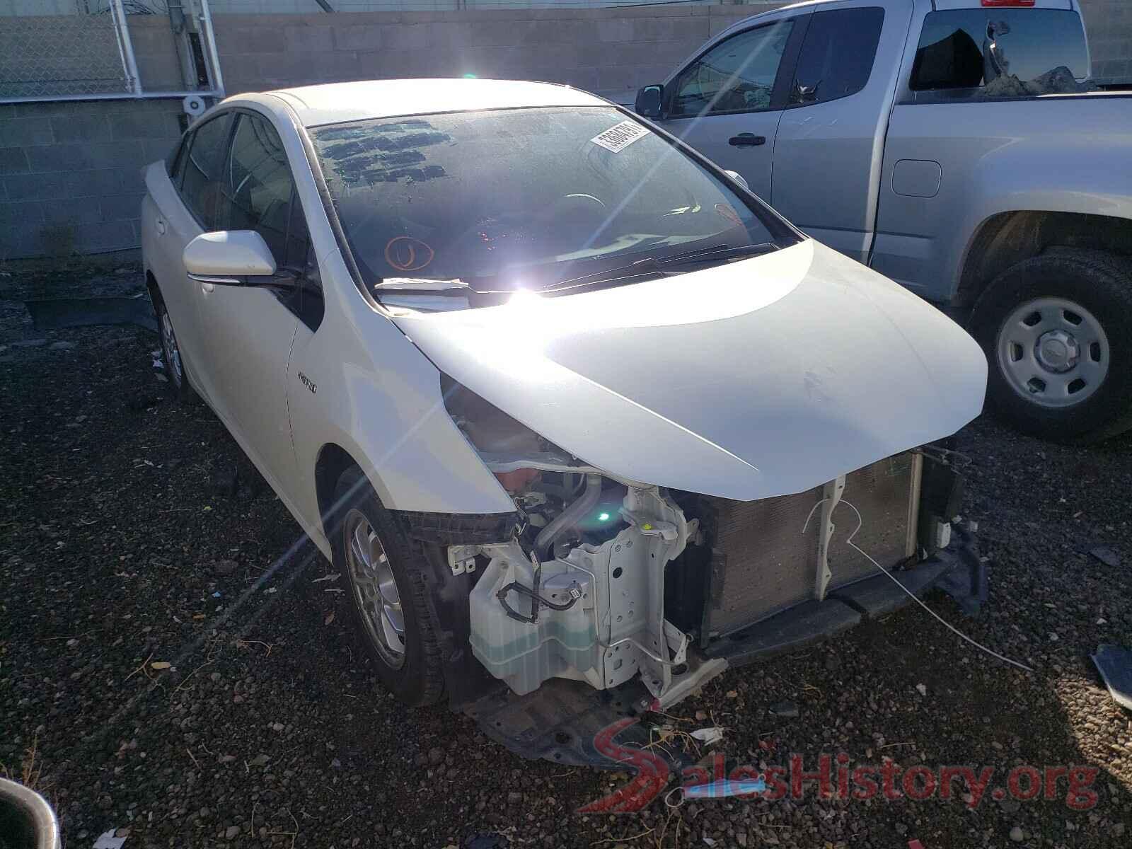 JTDKARFU2G3010509 2016 TOYOTA PRIUS