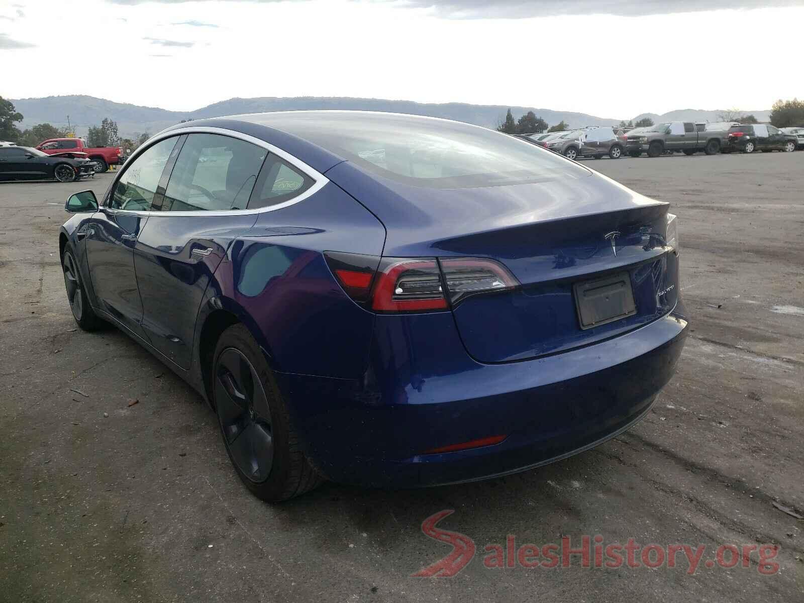 5YJ3E1EB8KF211000 2019 TESLA MODEL 3