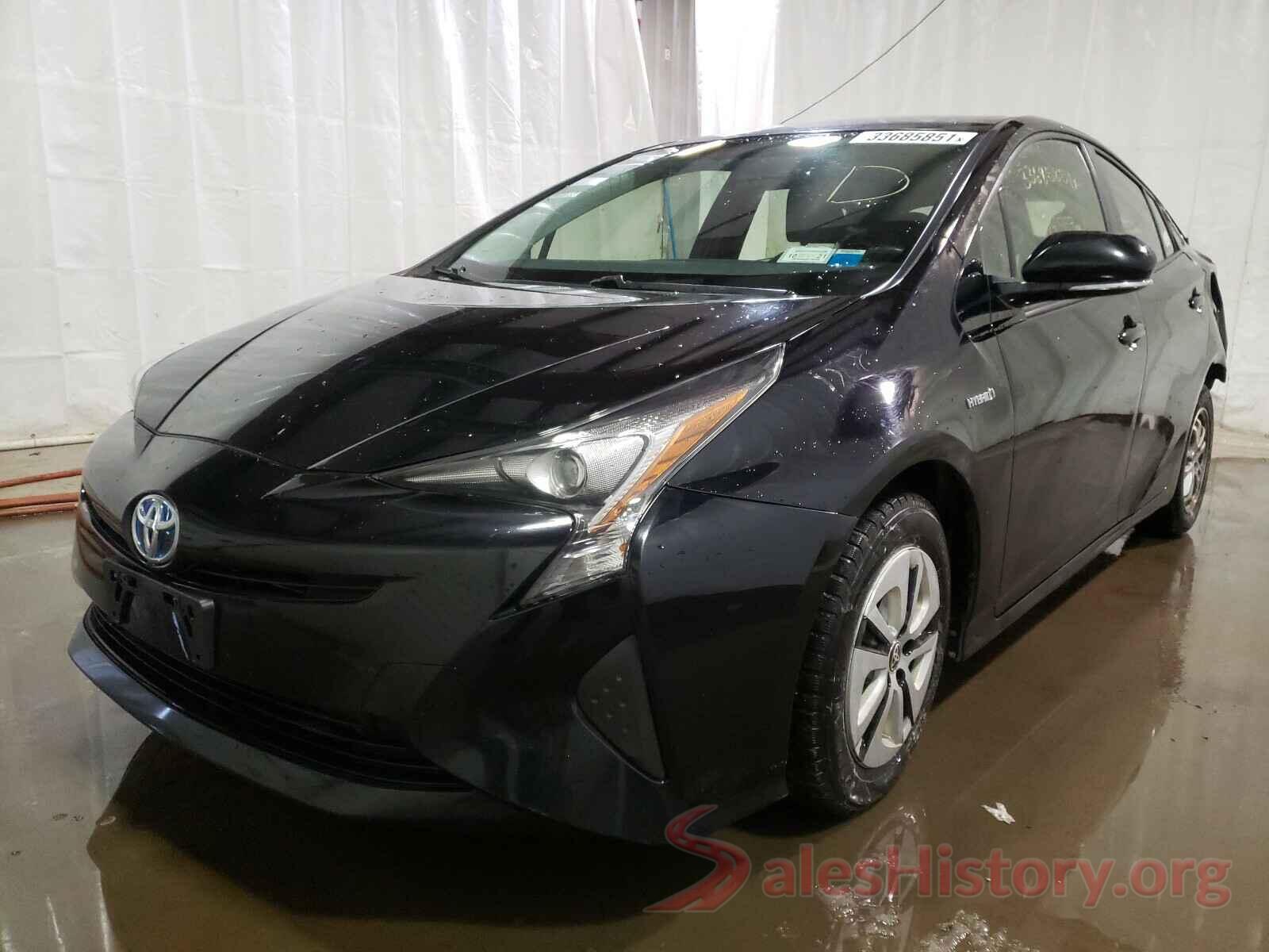 JTDKARFU7G3021876 2016 TOYOTA PRIUS