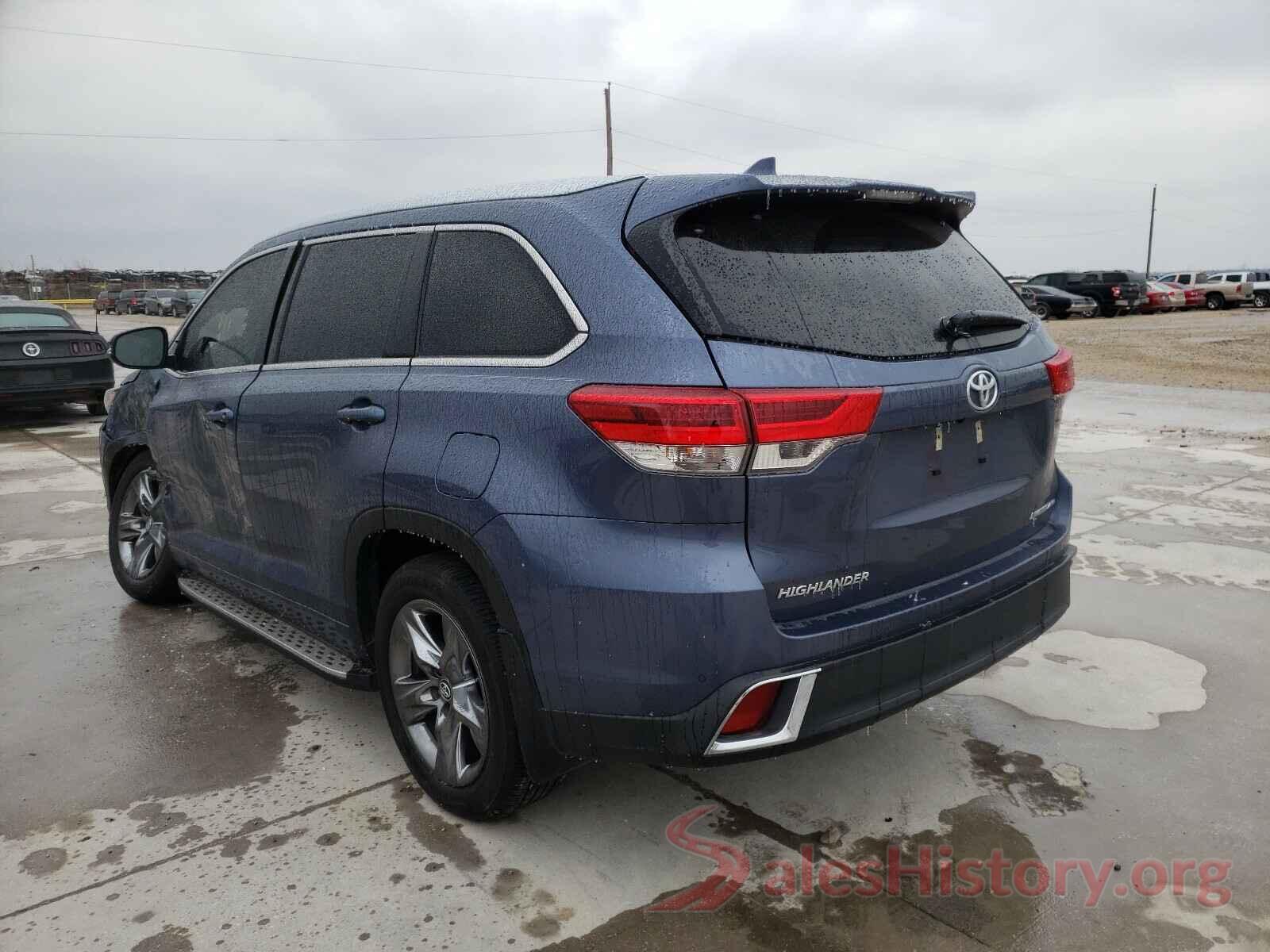 5TDDZRFH7KS951336 2019 TOYOTA HIGHLANDER