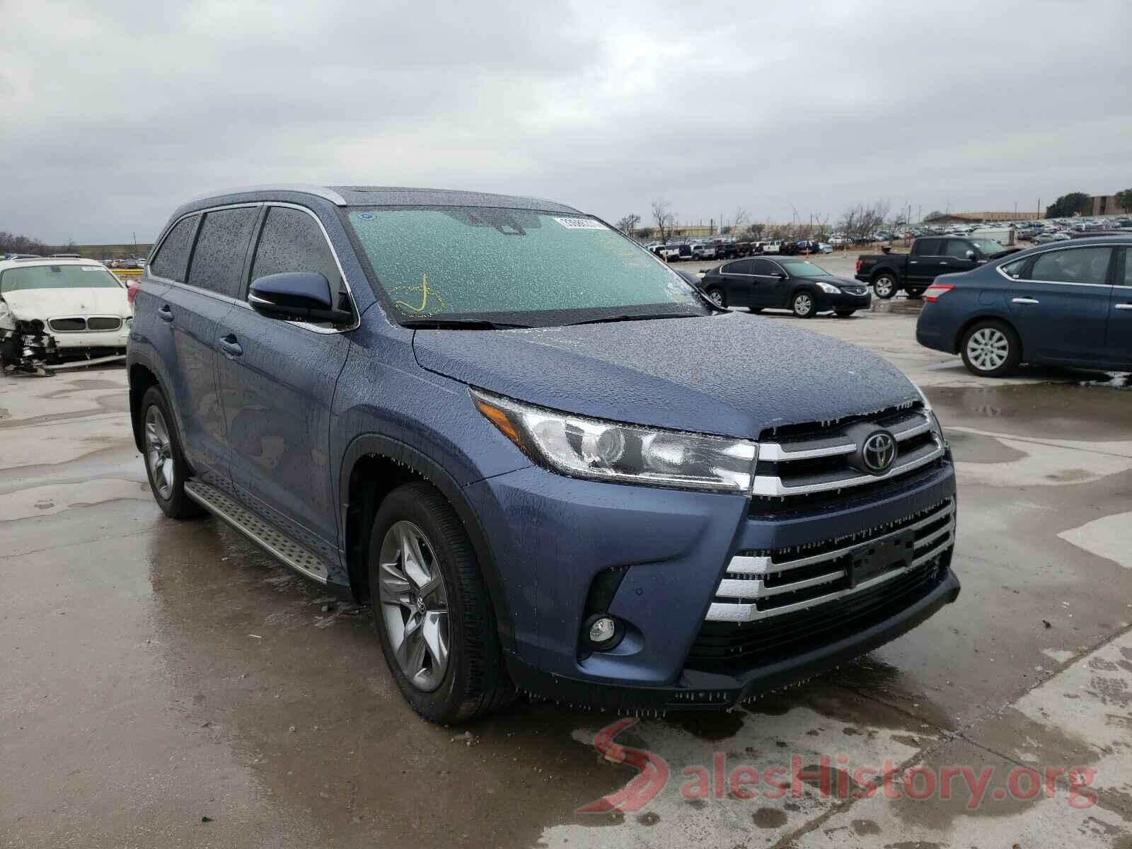 5TDDZRFH7KS951336 2019 TOYOTA HIGHLANDER