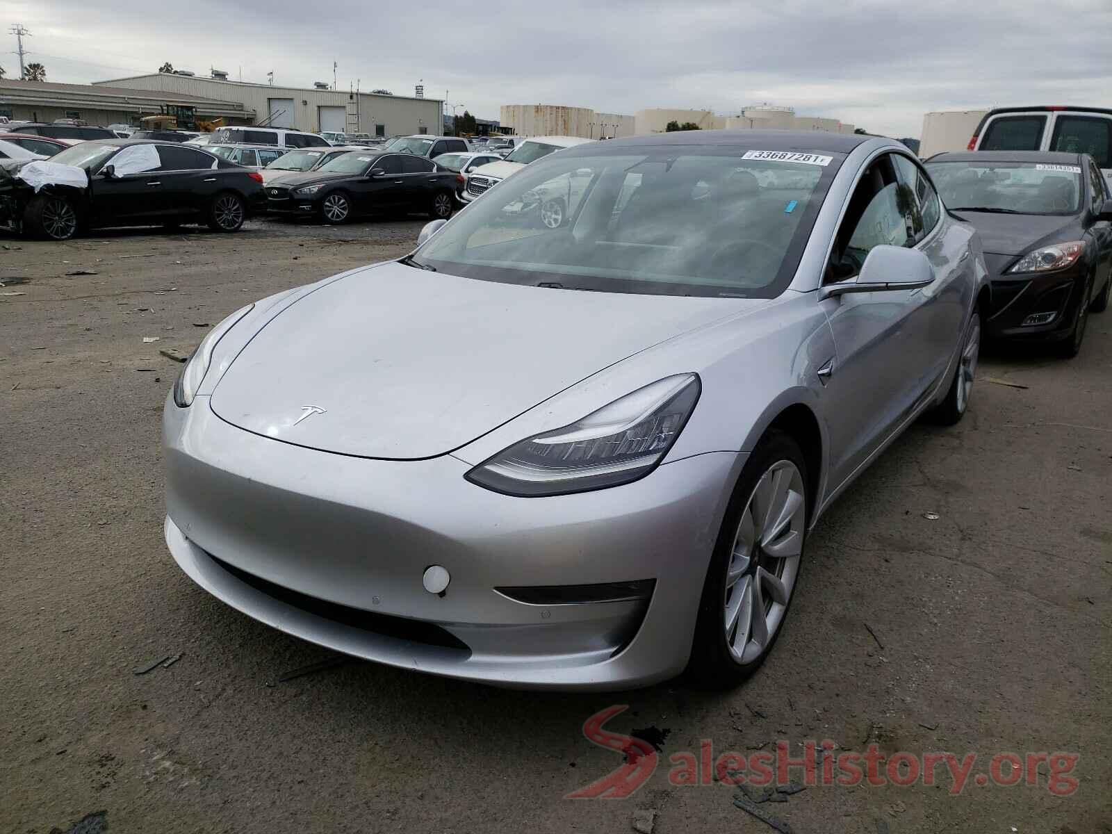 5YJ3E1EA3JF048682 2018 TESLA MODEL 3