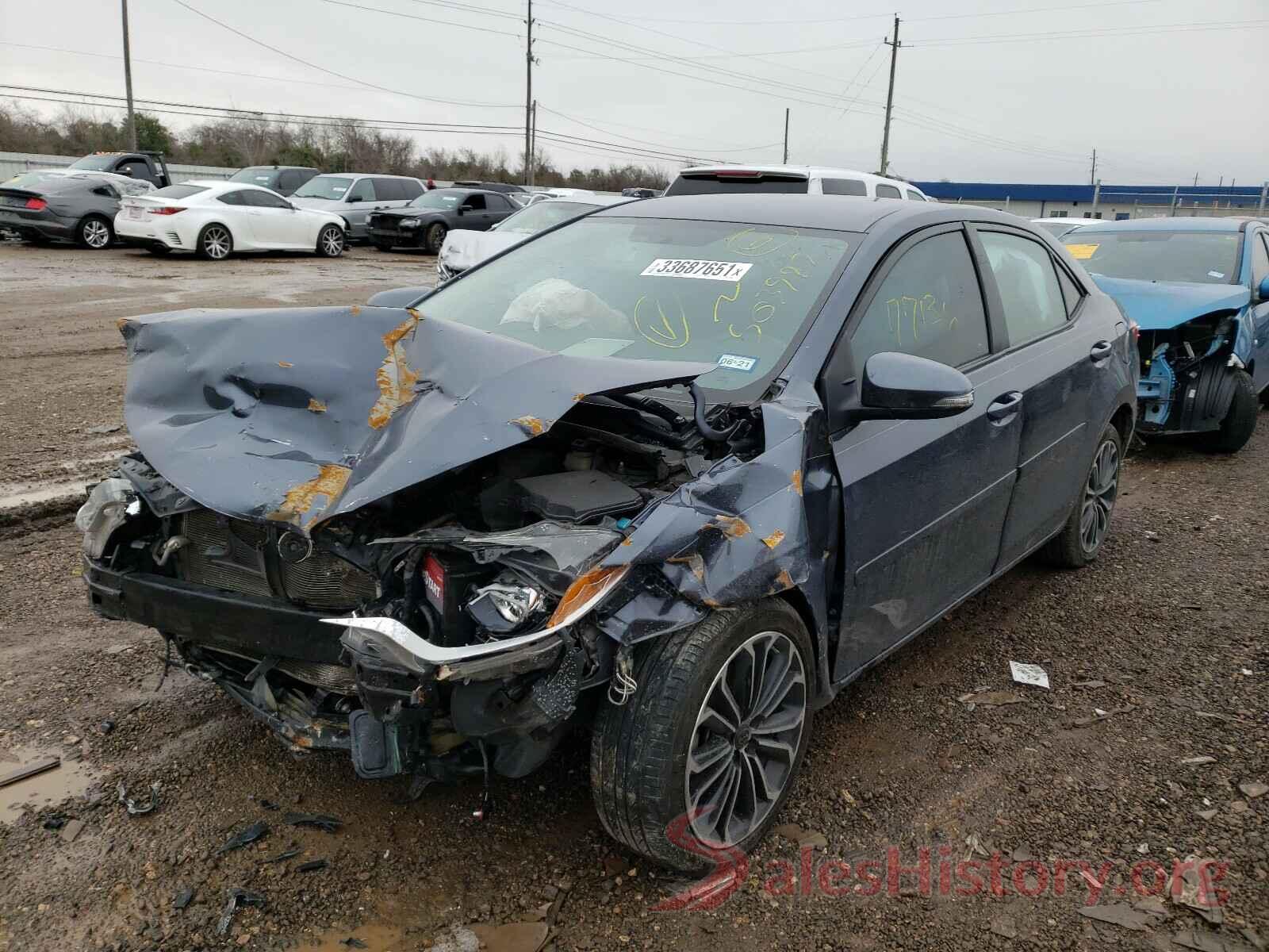 5YFBURHEXGP503987 2016 TOYOTA COROLLA