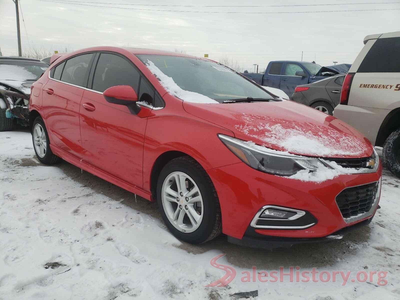 3G1BE6SM1JS579127 2018 CHEVROLET CRUZE