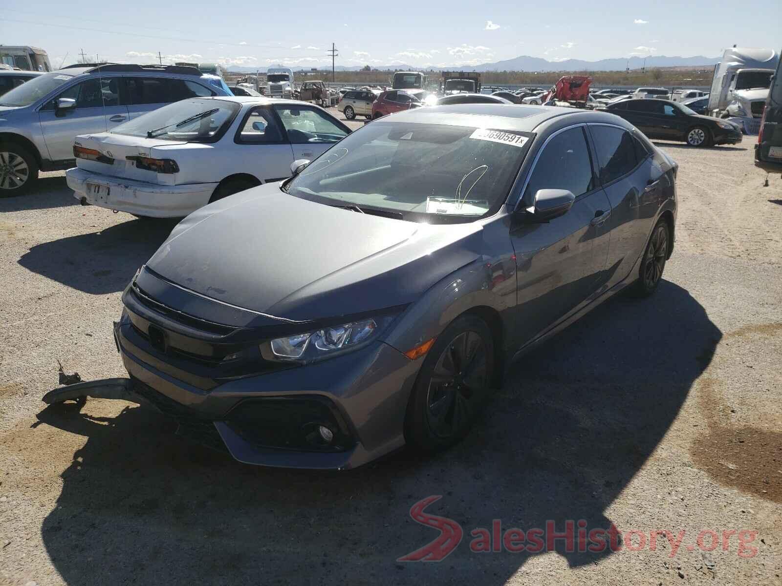 SHHFK7H6XKU221601 2019 HONDA CIVIC