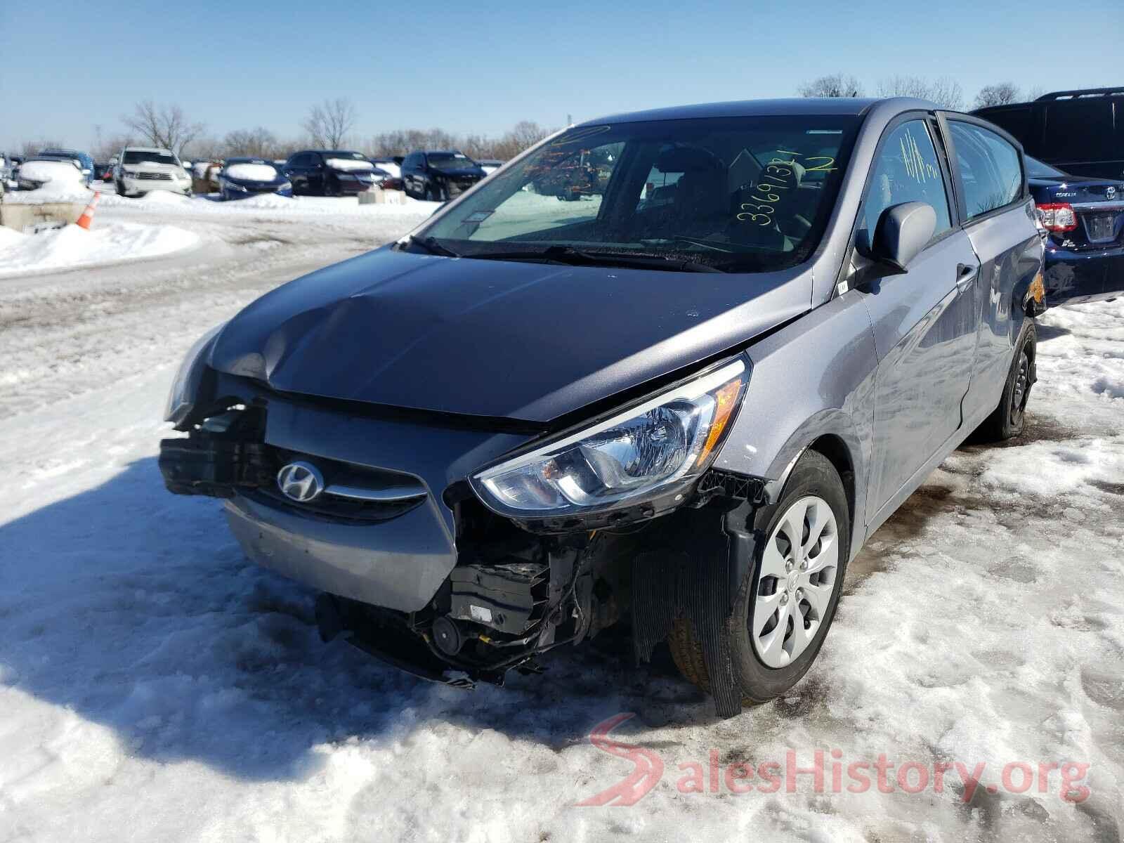 KMHCT4AE0HU218686 2017 HYUNDAI ACCENT