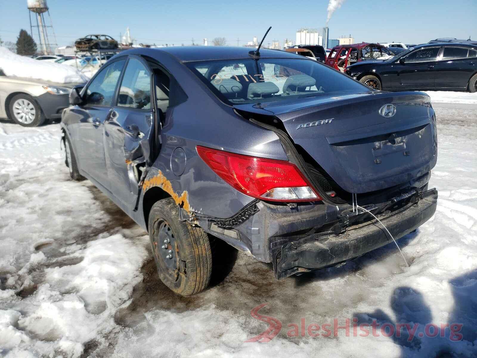 KMHCT4AE0HU218686 2017 HYUNDAI ACCENT