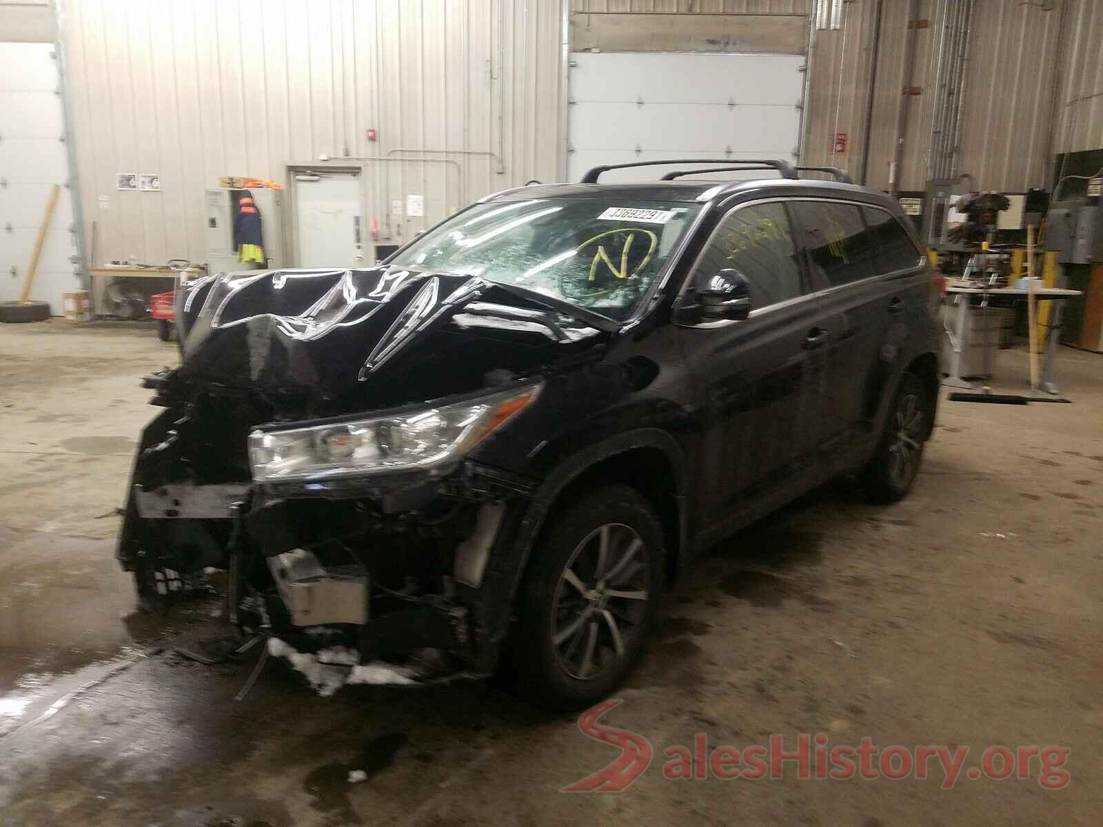 5TDJZRFH4JS525816 2018 TOYOTA HIGHLANDER